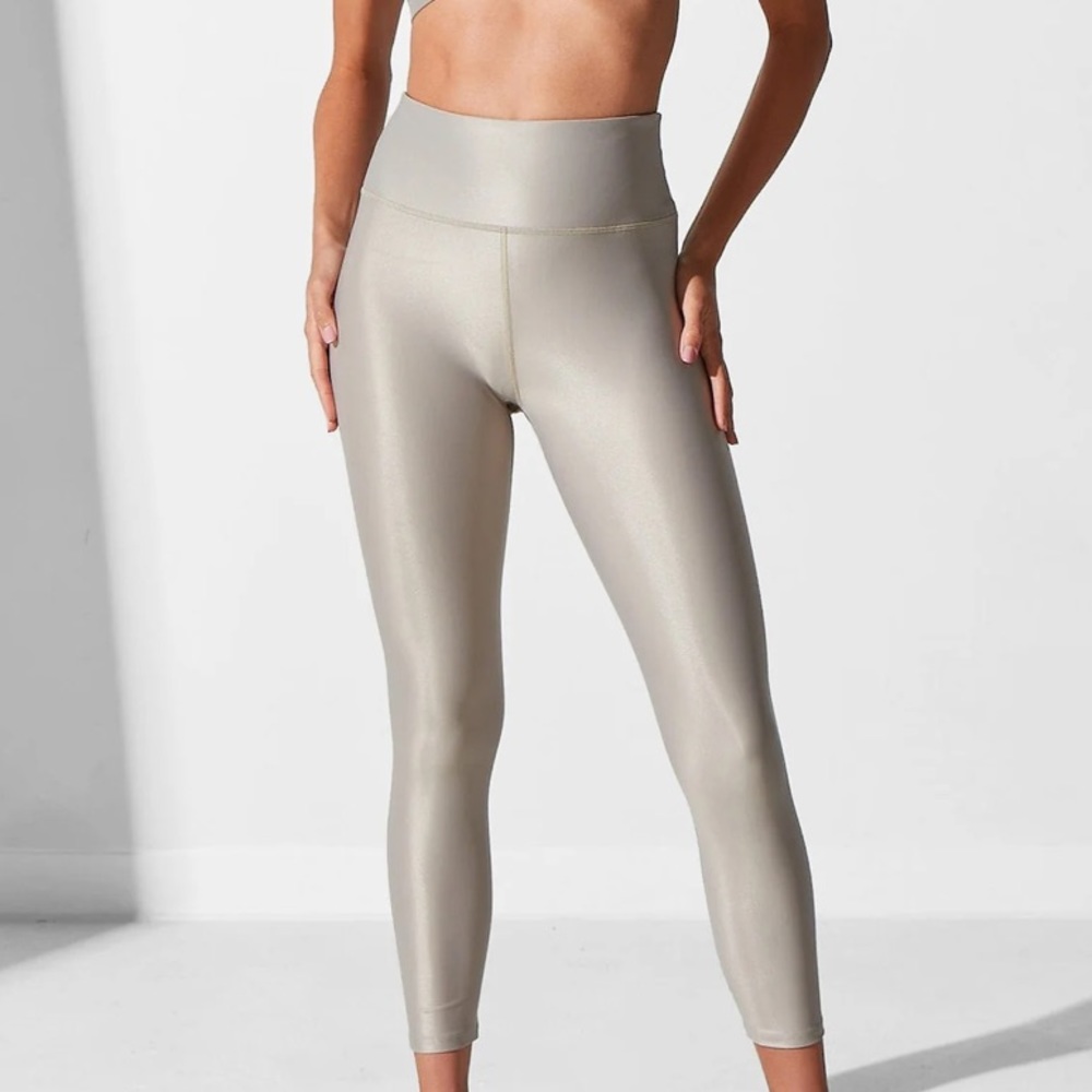 NWOT SAVVI Mirage Metallic Legging 26”SMALL